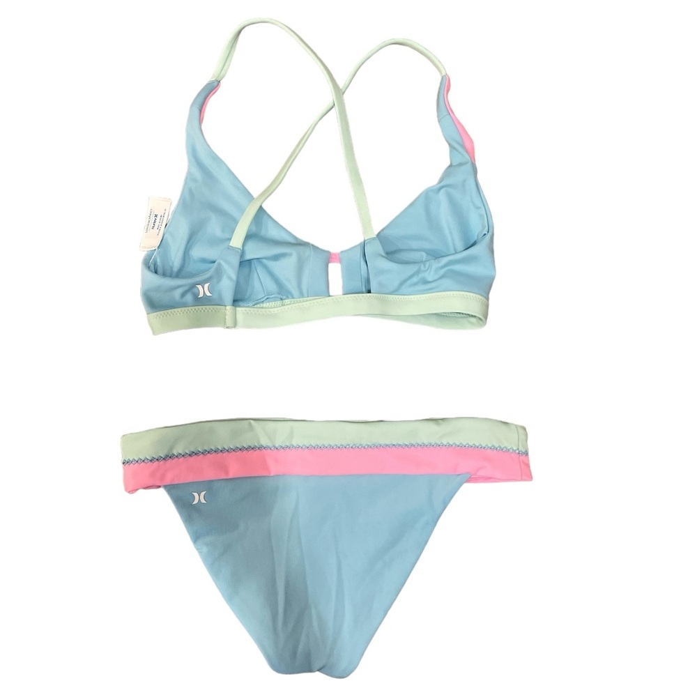 LoveShackFancy Blue and Pink Bikini - Picture 6 of 12